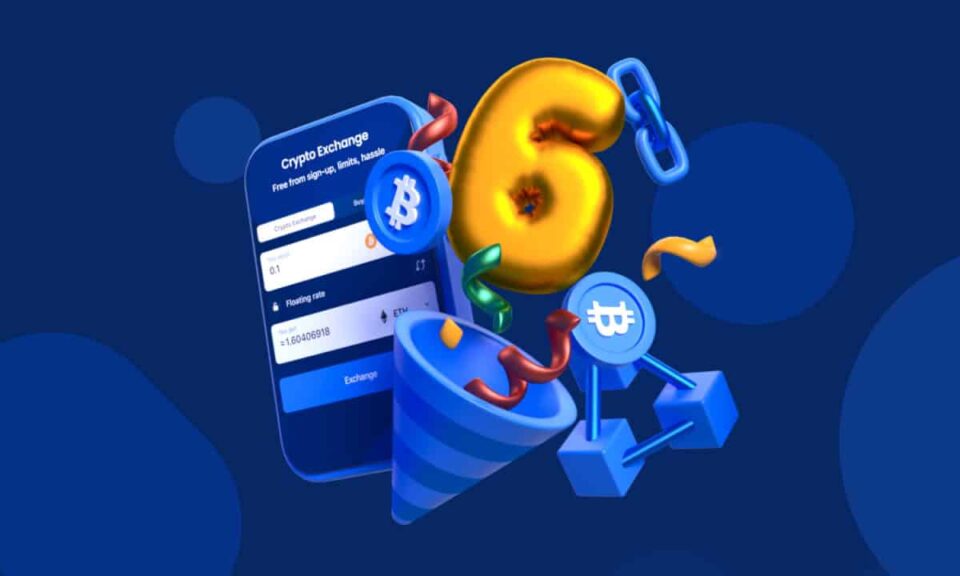 SimpleSwap Exchange Marks Six Years of Evolution in the Cryptocurrency Sector